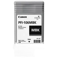 Canon PFI-106MBK Matte Black Ink Cartridge (130 ml) 0
