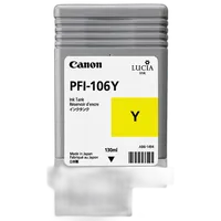Canon PFI-106Y Yellow Ink Cartridge (130 ml) 0