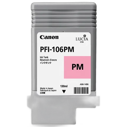 Canon PFI-106PM Photo Magenta Ink Cartridge (130 ml)