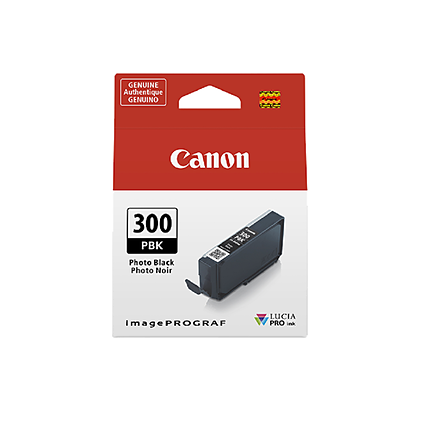 Canon Ink/PFI-300 RPO Cartridge Photo MG Noir 