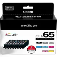 Canon CLI-65 Eight Color Ink Tank Value Pack 0