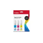 Canon GI-20 Ink Bottle Value Pack (Cyan, Magenta, Yellow) 0
