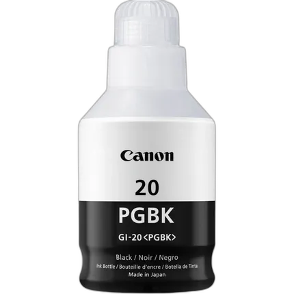 Canon GI-20 Black Ink Bottle (170mL)
