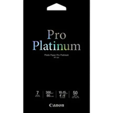 Canon 4X6 Pro Platinum Photo Paper (50 Sheets)