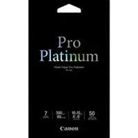 Canon 4X6 Pro Platinum Photo Paper (50 Sheets) 0