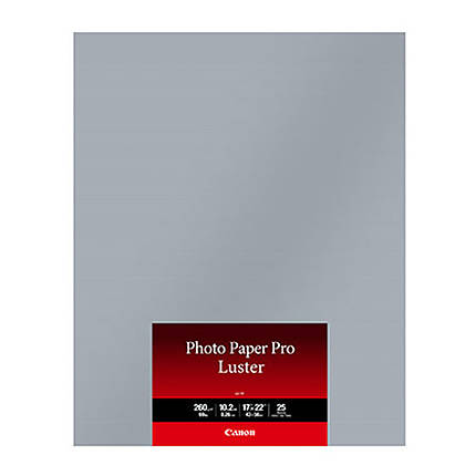 Canon 17x22 Inch Photo Paper Pro Luster (25 Sheets)
