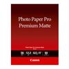 Canon 8.5 x 11 In. Photo Paper Pro Premium Matte Paper (50)