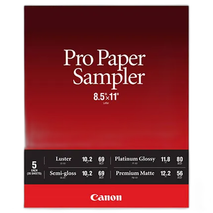 Canon Pro Paper Sampler Pack