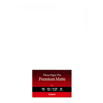Canon 17x22 Inch Photo Paper Pro Premium Matte (20 Sheets)