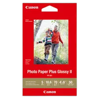 Canon 4x6 Photo Paper Plus Glossy II - 50 Sheets 0