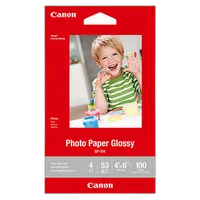 Canon 4x6 Photo Paper Glossy - 100 Sheets 0