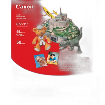 Canon 8.5X11 Matte Photo Paper (50 Sheets)