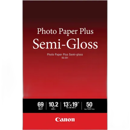 Canon Photo Plus 13x19 Semi-Gloss Paper (50 Sheets)