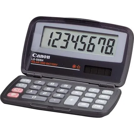 Canon LS-555H 8-Digit Handheld Display Calculator