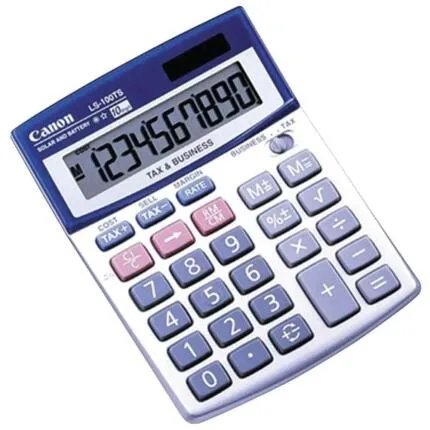 Canon LS-100TS 10-Digit Handheld Basic Calculator