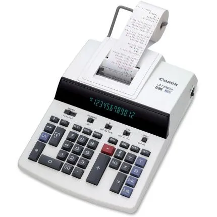 Canon CP1200DII Commerical Desktop Printing Calculator