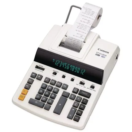 Canon CP1213DIII 12-Digit Heavy-Duty Desktop Printing Calculator