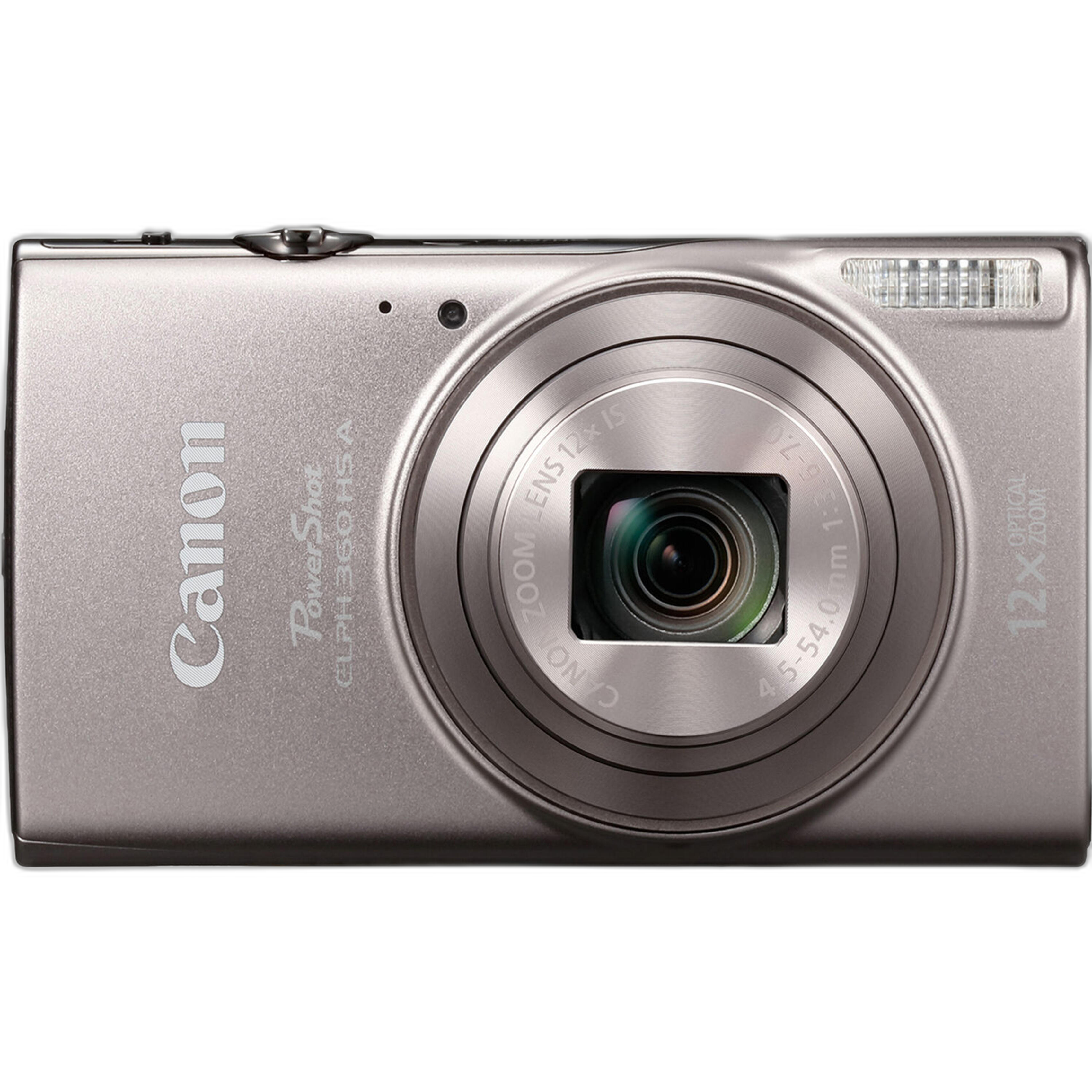 Canon PowerShot ELPH 360 HS silver compact camera