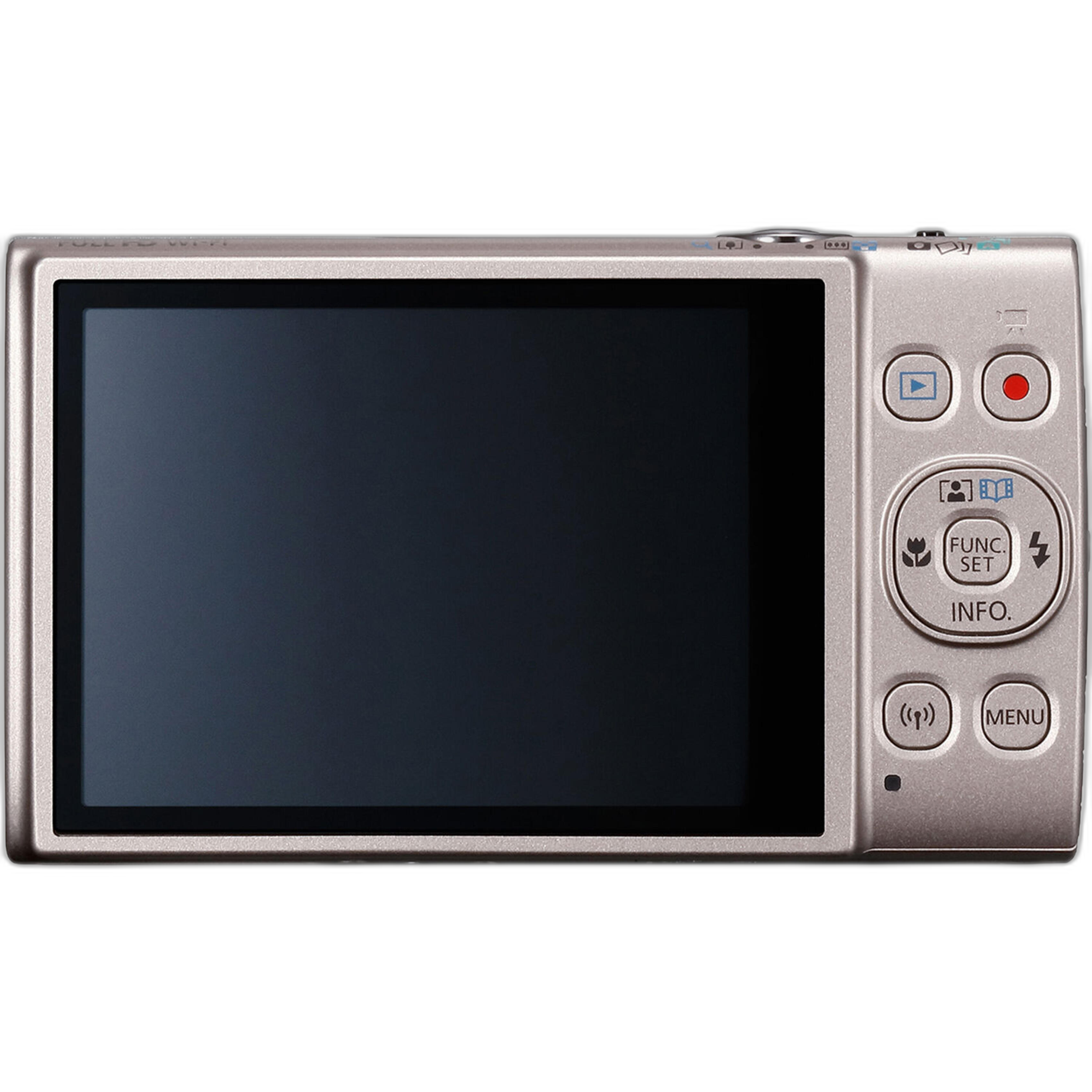 Canon PowerShot ELPH 360 HS Silver rear view