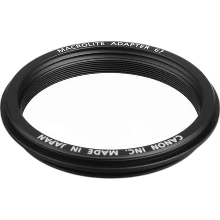 Canon 67 Macrolite Adapter