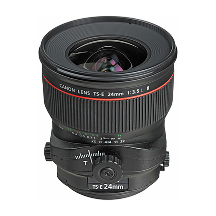 Canon TS-E 24mm f/3.5L II Tilt-Shift Lens - Black