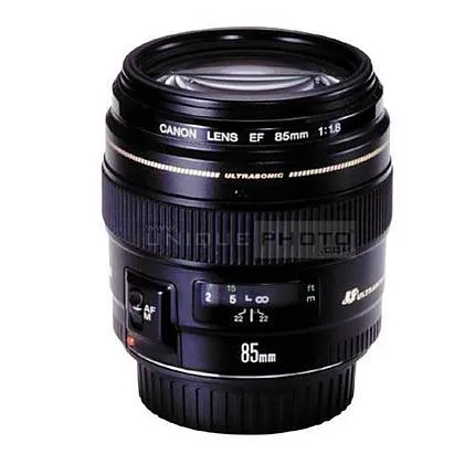 Canon EF 85mm f/1.8 USM Medium Telephoto Lens - Black