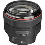 Canon EF 85mm f/1.2L II USM Medium Telephoto Lens - Black