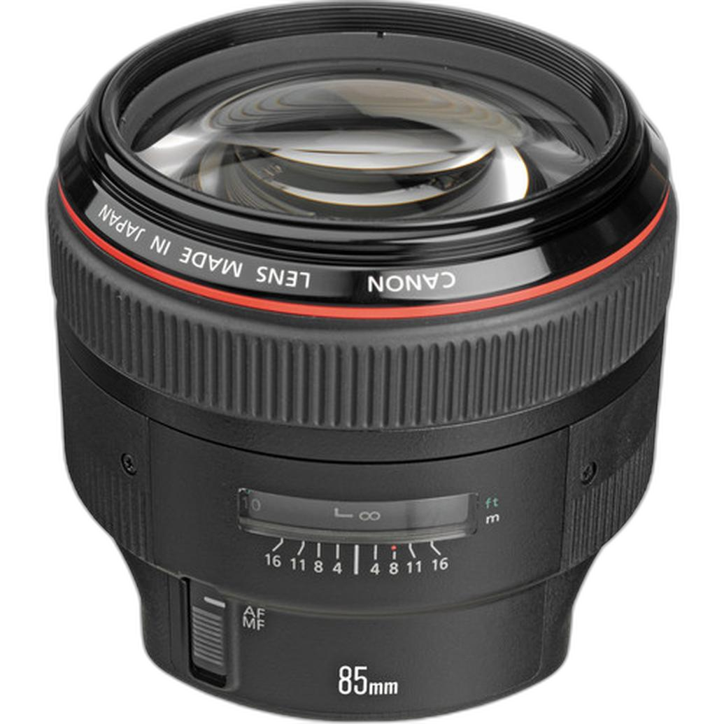 Canon EF 85mm f/1.2L II USM lens