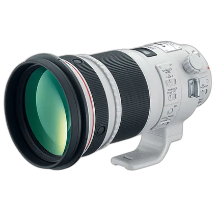 Canon EF 300mm f/2.8L IS II USM Telephoto Lens - White