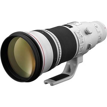 Canon EF 500mm f/4L IS II USM Super Telephoto Lens - White