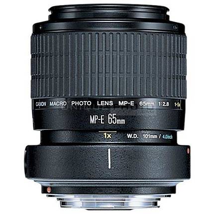 Canon MP-E 65mm f/2.8 1-5x Macro Photo Lens - Black
