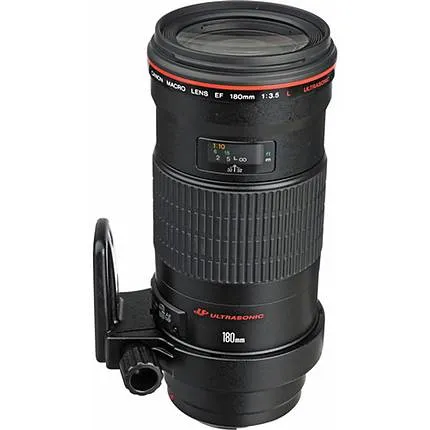 Canon EF 180mm f/3.5L USM Macro Lens - Black