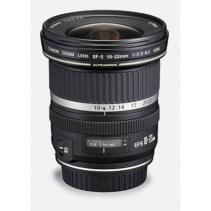 Canon EF-S 10-22mm f/3.5-4.5 USM Ultra-Wide Zoom Lens - Black