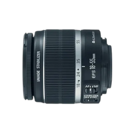 Canon EF-S 18-55mm f/3.5-5.6 IS II Standard Zoom Lens - Black