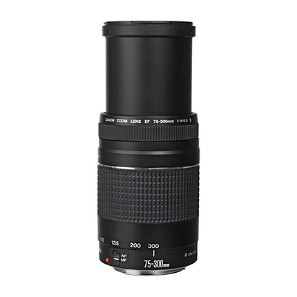 Canon EF 75-300mm f/4-5.6 III Telephoto Zoom Lens - Black 