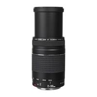 Canon ZOOM LENS EF 75-300mm 1.4.5.6　Ⅱ 望遠 Canon EF 75-300mm f/4-5.6 III Telephoto Zoom Lens - Black