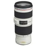 Canon EF 70-200mm f/4L IS USM Telephoto Zoom Lens - White