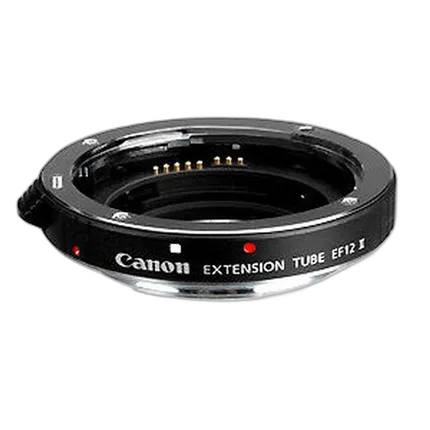 Canon Extension Tube EF 12 II for EF and F-S and TS-E Lenses - Black