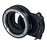 Canon EF-EOS R Drop-in Filter Mount Adapter with Variable ND Filter A