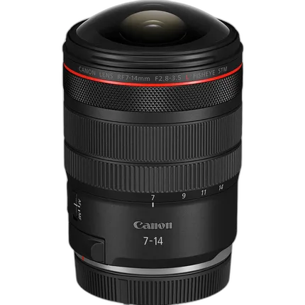 Canon RF 7-14mm F2.8-3.5 L Fisheye Lens