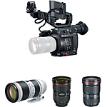 Canon EOS C200 Cinema Camera with Triple Lens Kit