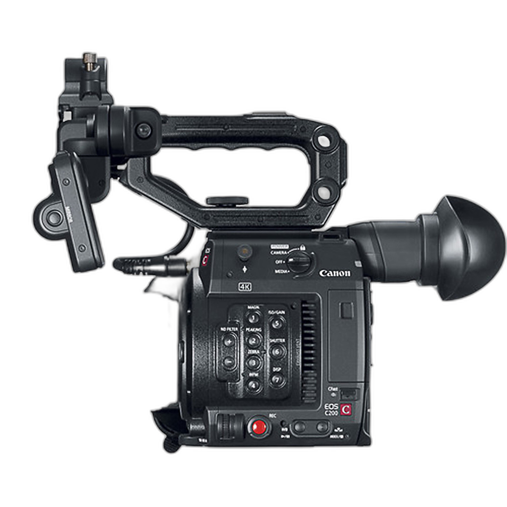 Canon EOS C200 PL side view