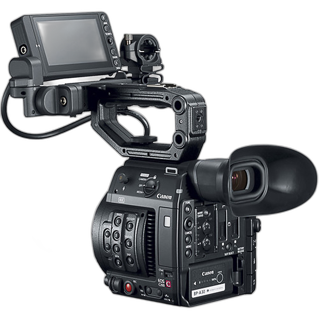 Canon EOS C200 PL rear angle
