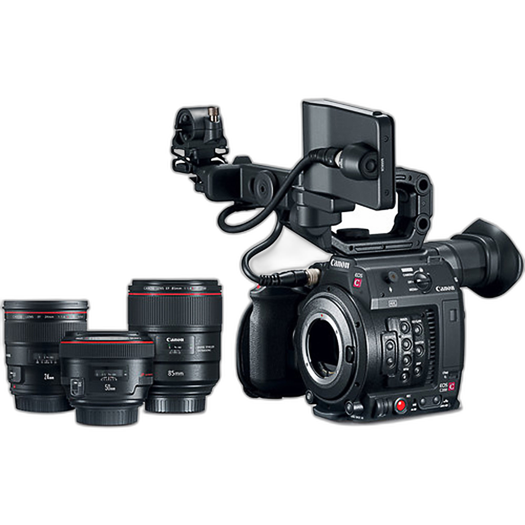 Canon EOS C200 with Prime Lens Bundle