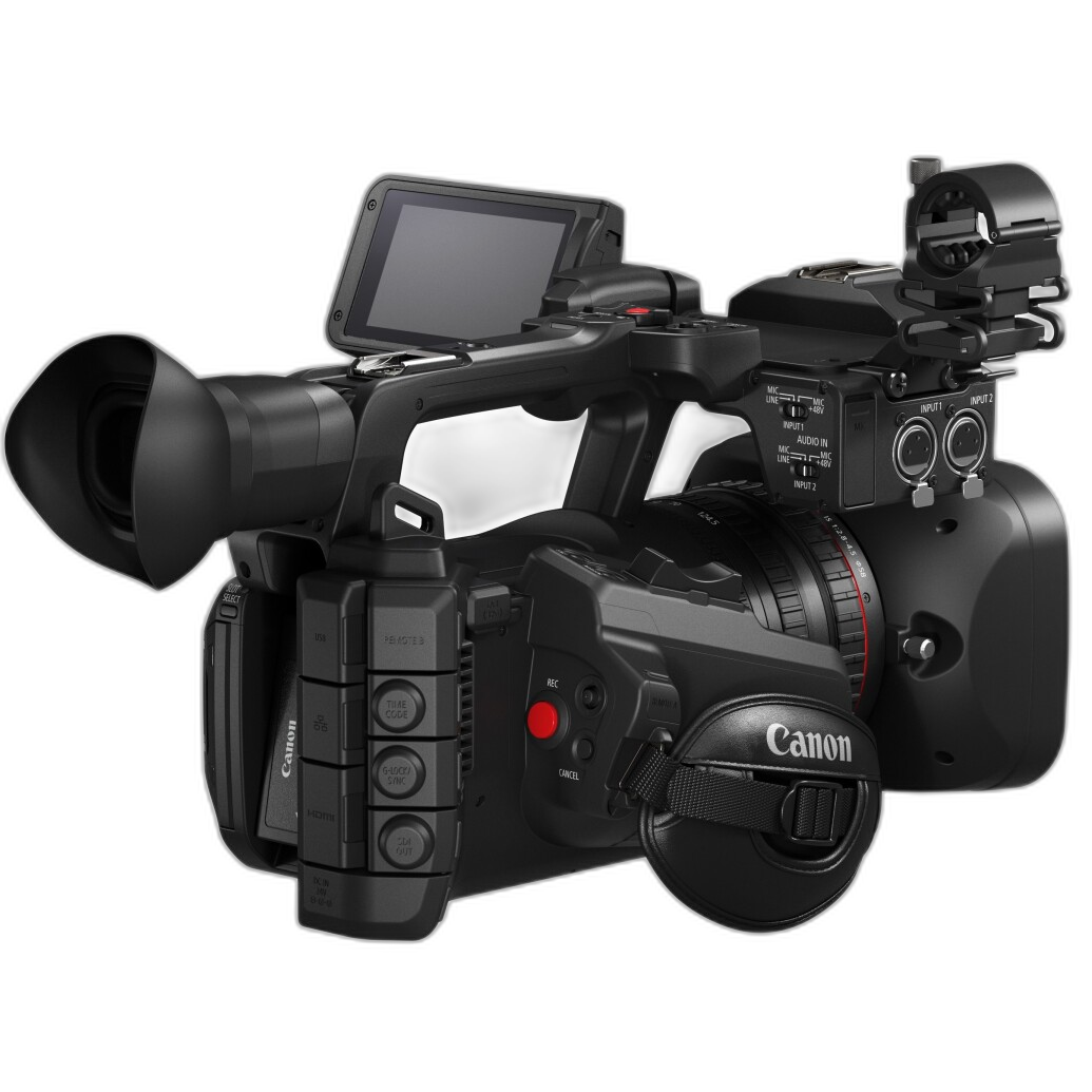 Canon XF605 side view