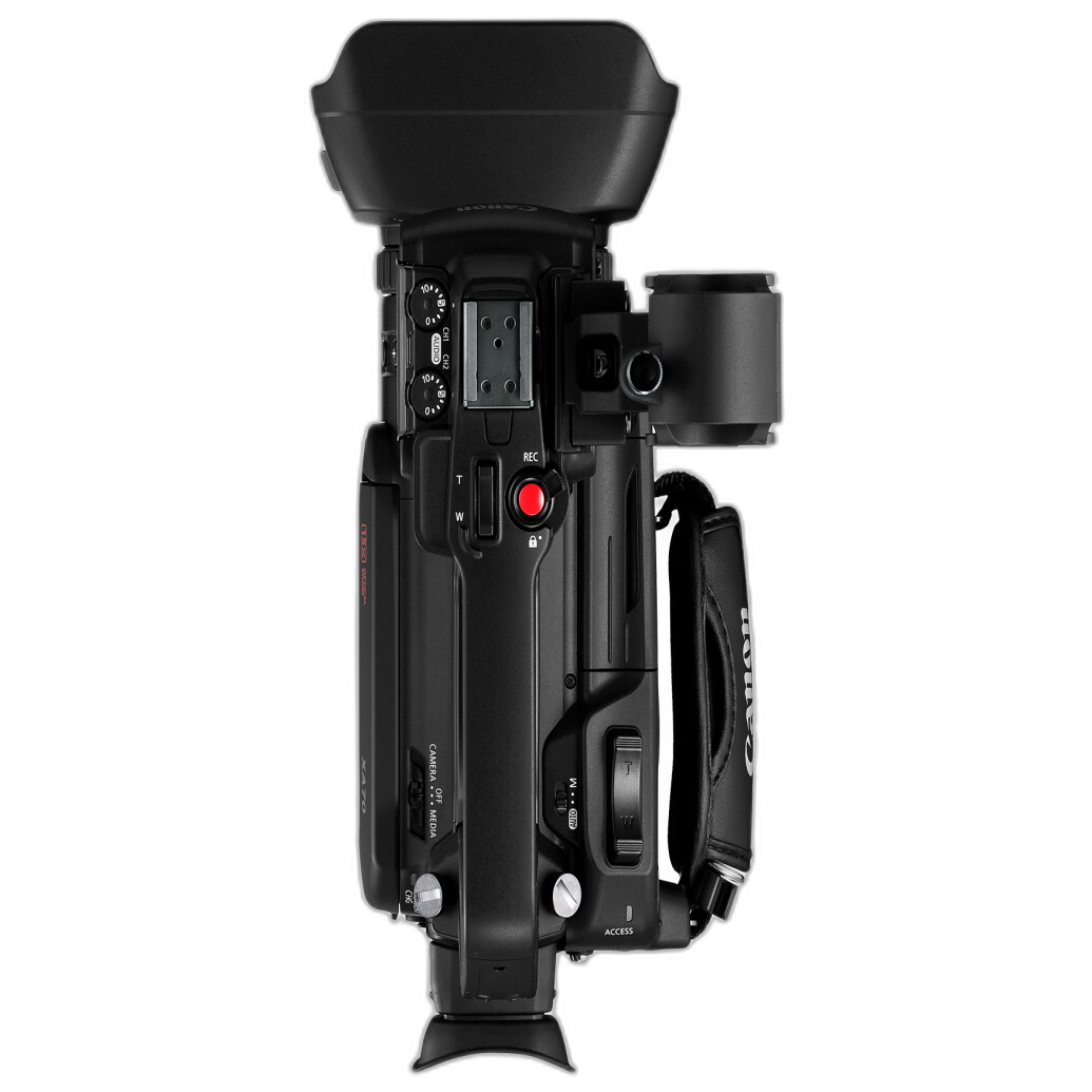 Canon XA70 rear angle