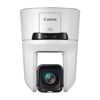 Canon CR-N500 4K NDI PTZ Camera with 15x Zoom (Titanium White) 0