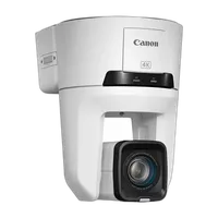 Canon CR-N500 4K NDI PTZ Camera with 15x Zoom (Titanium White) 1