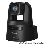 Canon CR-N700 4K PTZ Camera with 15x Zoom  and  Auto-Tracking App (Black)