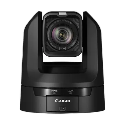 Canon CR-N100 4K NDI PTZ Camera with 20x Zoom (Satin Black)